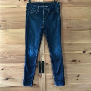 Vince Dark Blue Dylan Skinny Jeans